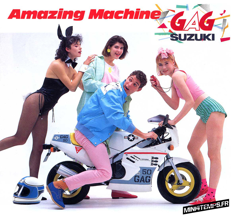 Ancienne publicité pour le Suzuki Gag - mini4temps.fr