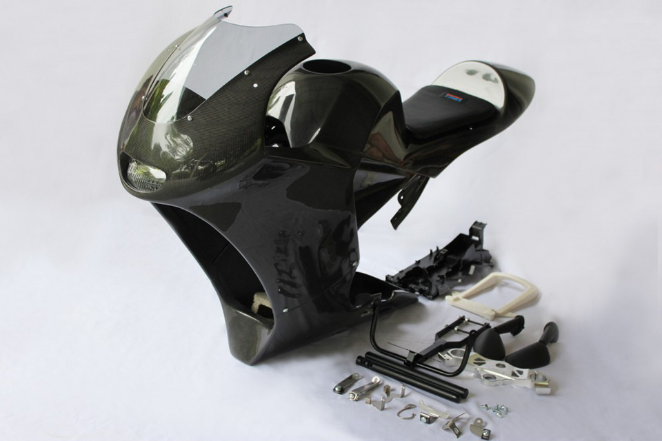 Kit carénage MRX de TYGA pour Honda MSX 125 - mini4temps.fr