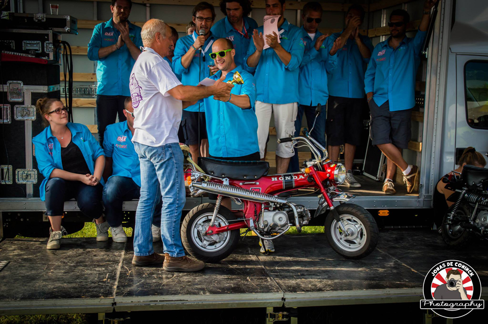 Honda Dax Monkey Meeting Visé 2014 - mini4temps.fr