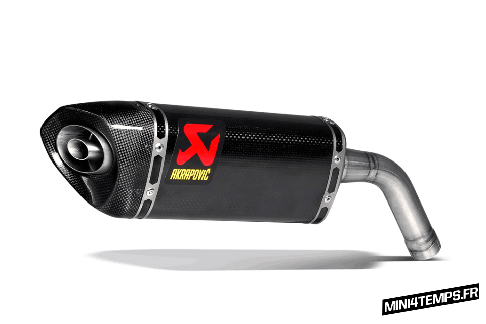 Silencieux Akrapovic pour Honda MSX 125 - mini4temps.fr