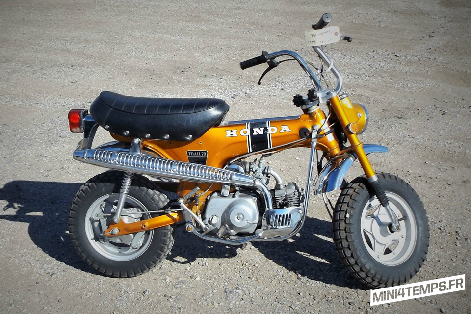 Le Honda CT70 de Vintage Spoke - mini4temps.fr