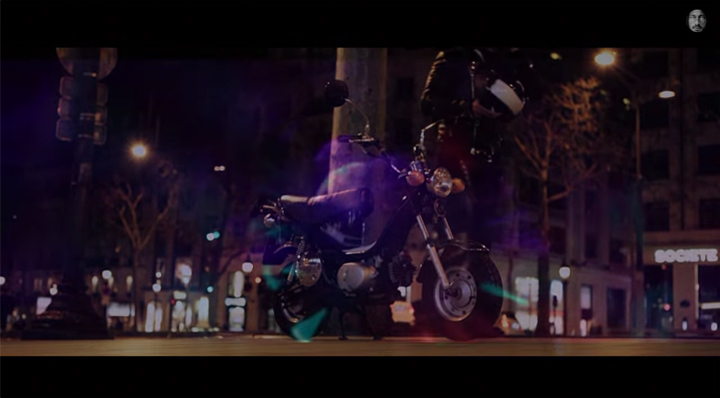 Yamaha Chappy dans le clip de Bob Sinclar - mini4temps.fr