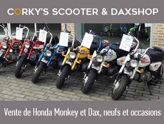 Corky's Scooter and Dax Shop in Belgium