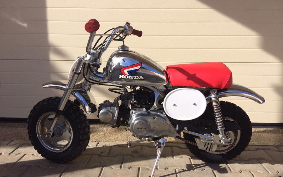 Honda Monkey Z50 RD Special de 1986 - mini4temps.fr