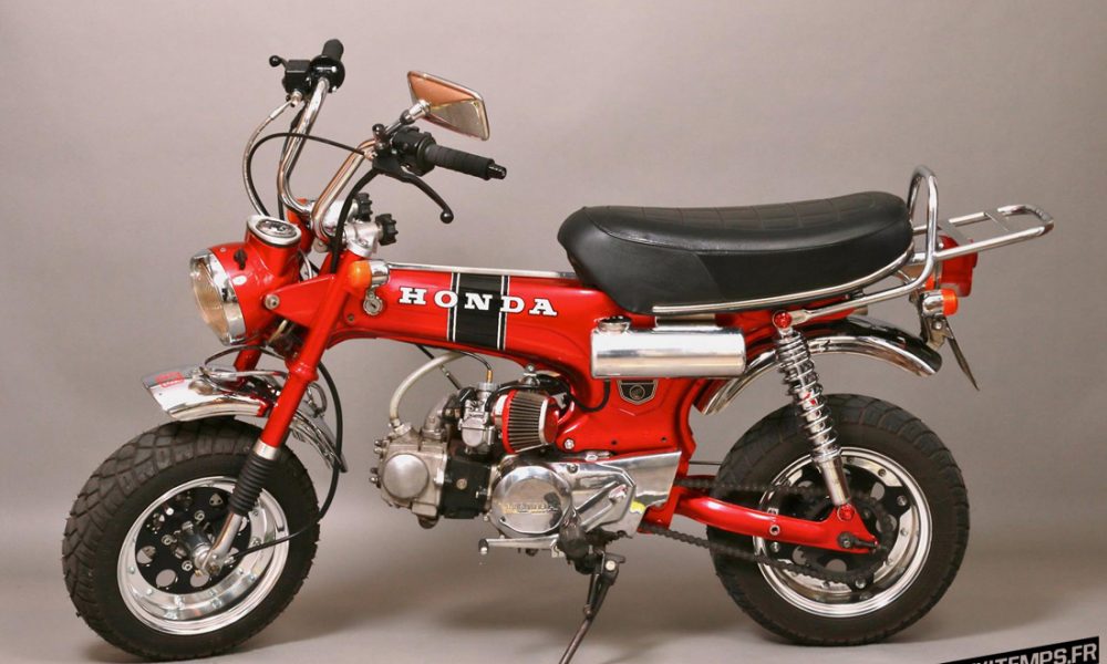 Le Honda Dax 6V de 1974 de Art Naow - mini4temps.fr