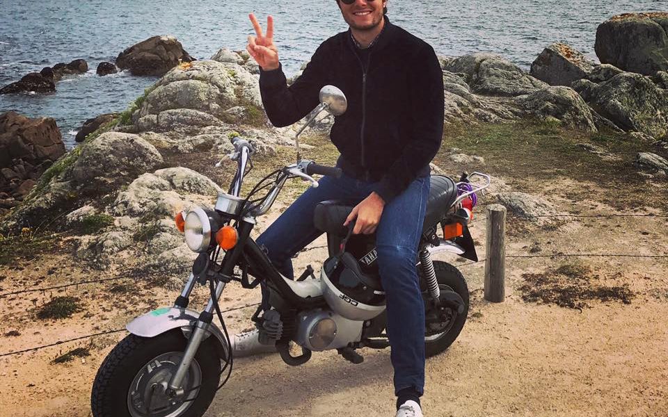 Vianney se balade en Yamaha Chappy ! - mini4temps.fr