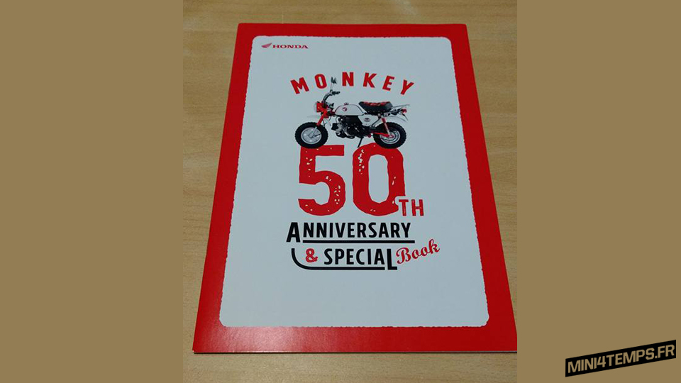 Honda MONKEY 50th spécial brochure - mini4temps.fr