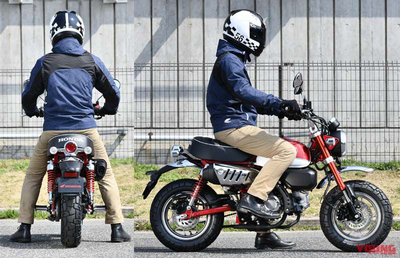 Honda Monkey 125cc 2018 rouge - mini4temps.fr