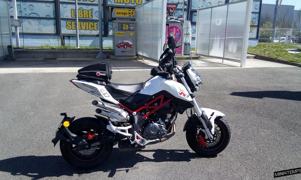Le Benelli TNT 125 de Romuald - mini4temps.fr