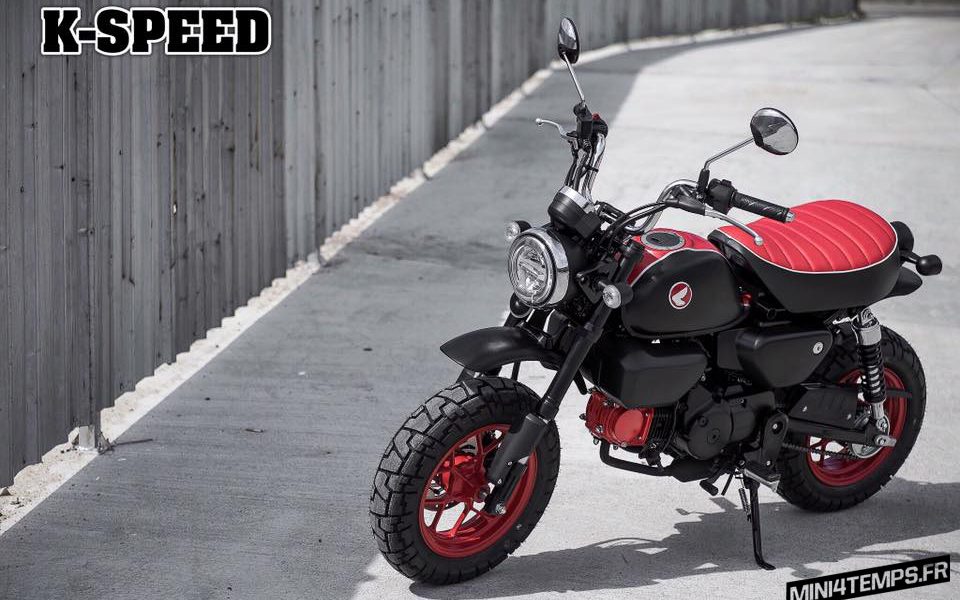 Le Honda Monkey 125 2018 de K-Speed - mini4temps.fr