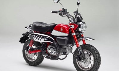 Honda Monkey 125 2018 rouge - mini4temps.fr