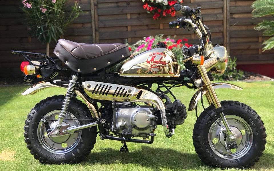 A VENDRE : le Honda Monkey Gold de Sander - mini4temps.fr