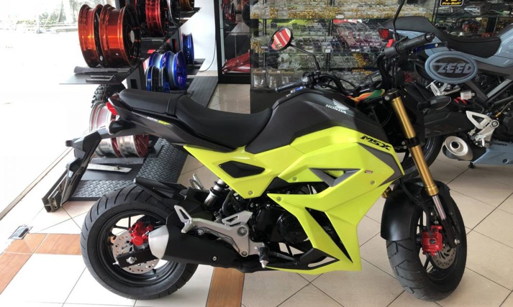 Le Honda MSX 125 SF de Zeed Parts - mini4temps.fr