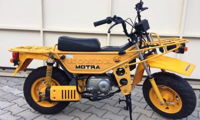 A VENDRE : Honda Motra jaune - mini4temps.fr