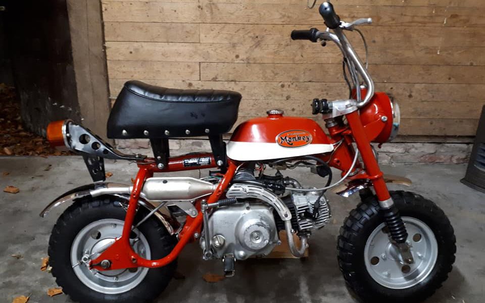 Le Honda Monkey Z50A de Timo - mini4temps.fr