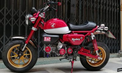 Le Honda Monkey 125 de Panya - mini4temps.fr