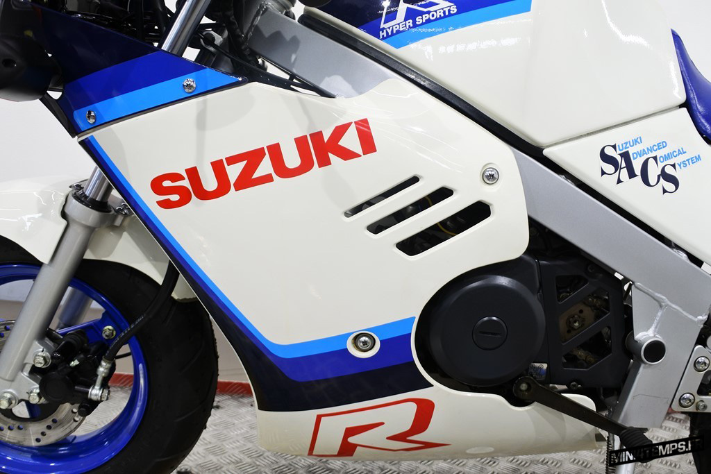Suzuki Gag RB50 bleu et blanc - mini4temps.fr