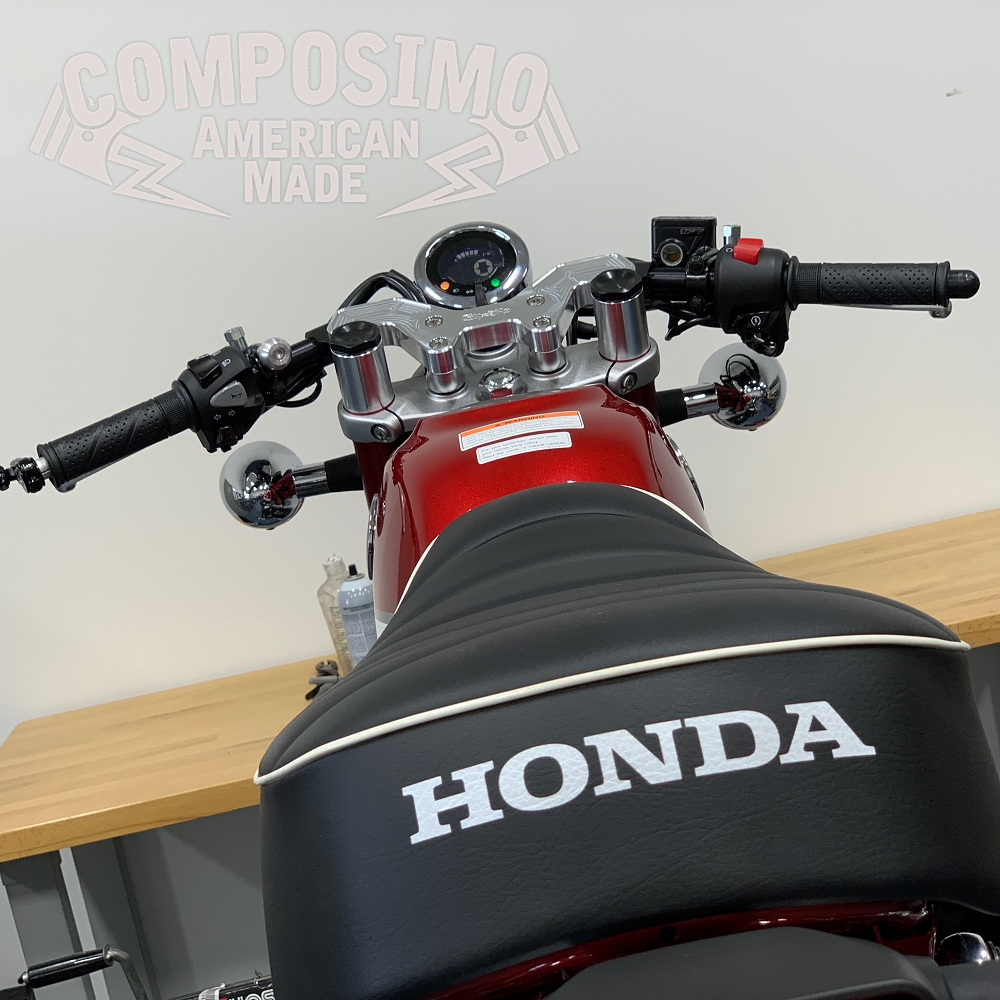Le Honda Monkey 125 Fat&Low de Composimo - Mini4temps.fr