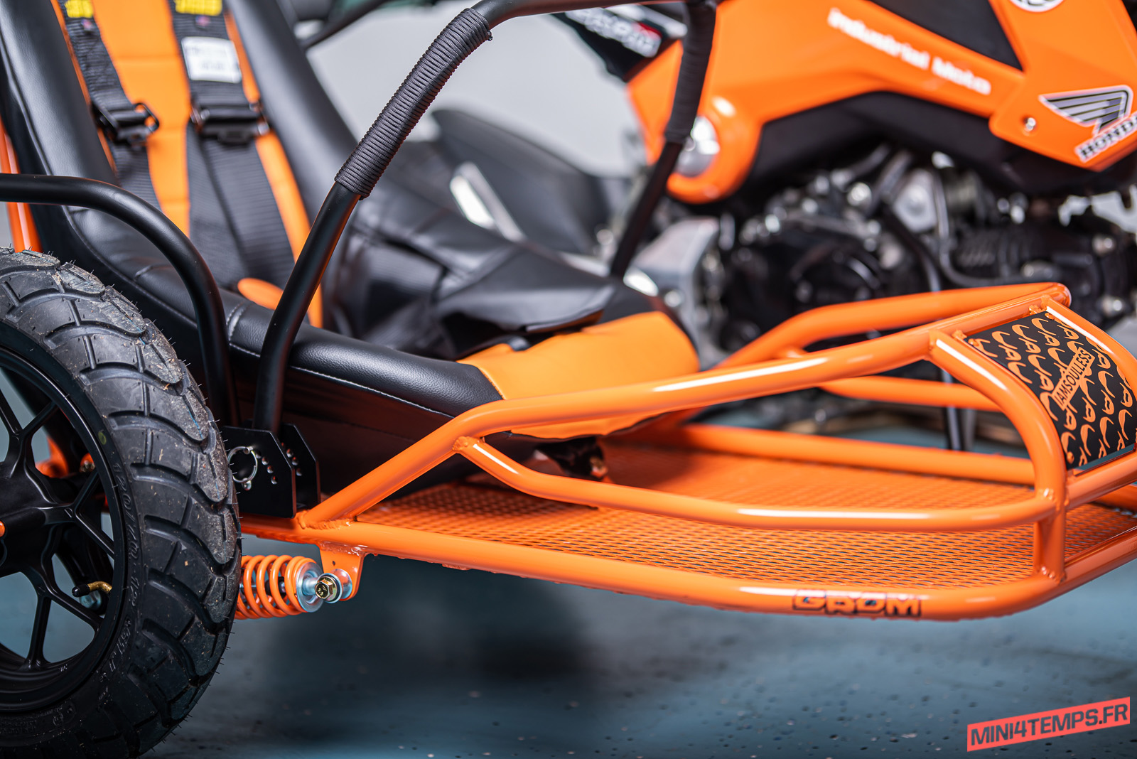 Le projet Angel Kit Side Car pour Honda MSX 125 d'Industrial Moto - mini4temps.fr