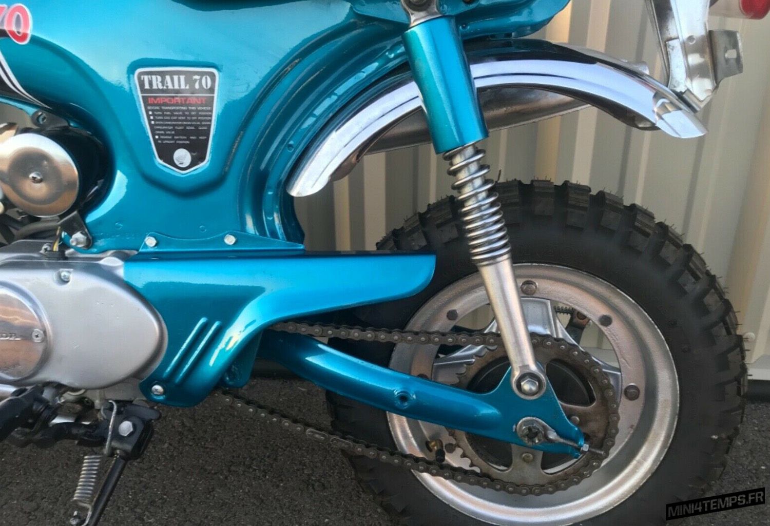 Le Honda Dax CT70 de Marquez Vintage Cycles - mini4temps.fr