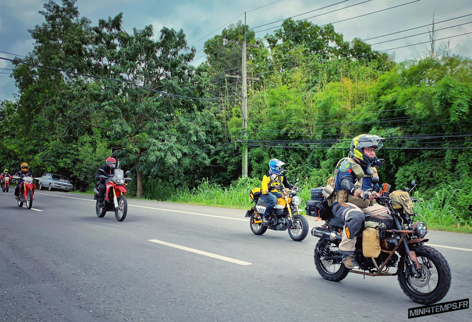 Road-trip à Chiang Mai avec le Honda Monkey 125 Black Kong - mini4temps.fr