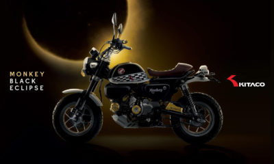 Kitaco Honda Monkey 125 Black Eclipse - mini4temps.fr