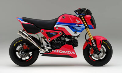 Un Honda MSX 125 customisé par le HRC / Grom 125 2021 - mini4temps.fr