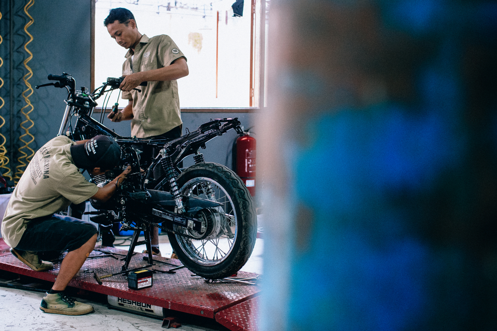 La Honda CB150 Verza de Deus Indonesia | Mini4Temps.fr