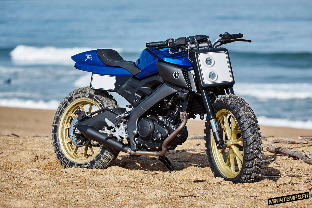 La Yamaha MT 125 Tracker De Kingston Custom Mini4temps fr
