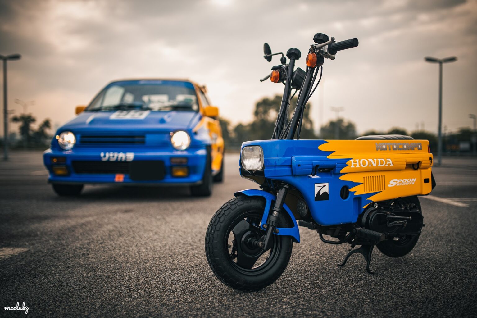 Honda City Turbo II 1984 et son Honda Mini4Temps.fr