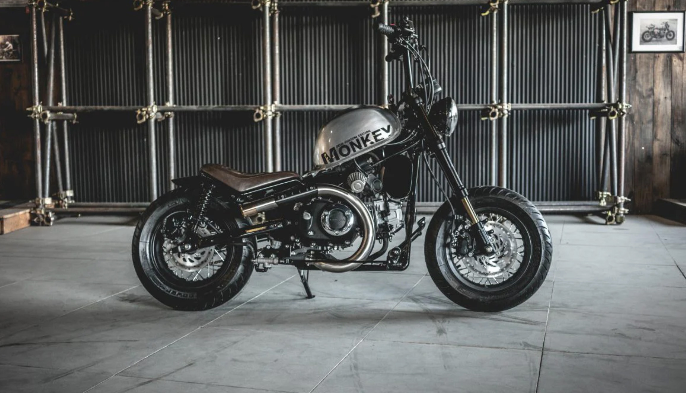 Honda Monkey 125 The Talos by Zeus Custom - Mini4temps.fr