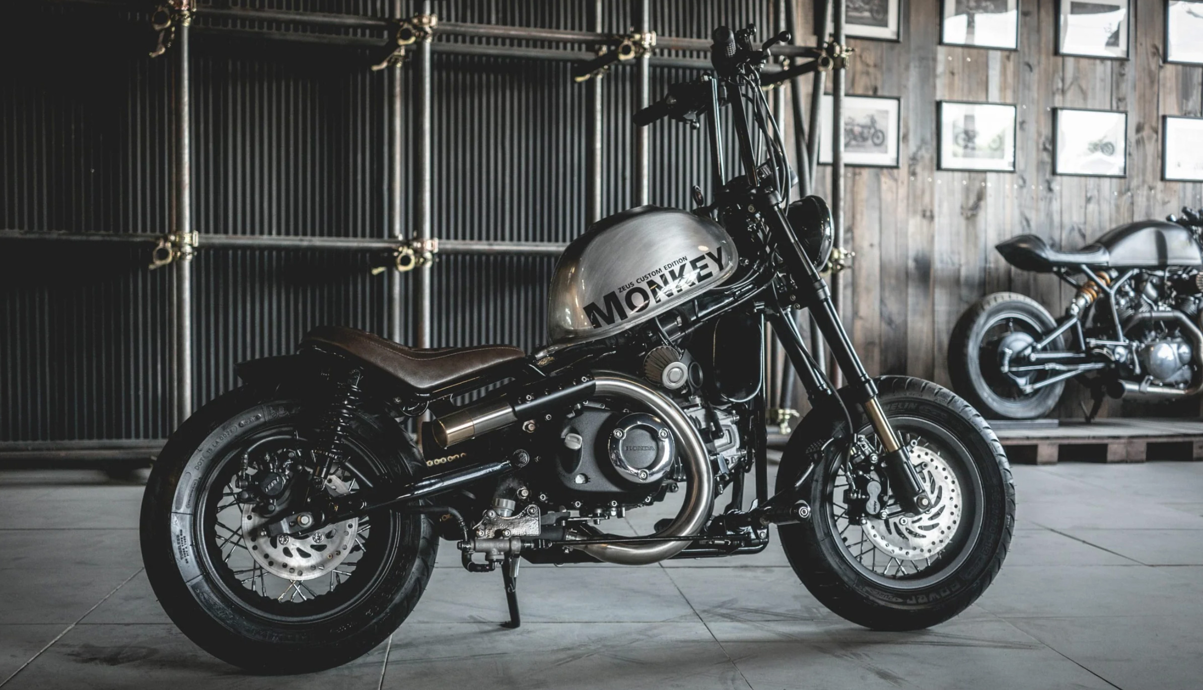 Honda Monkey 125 The Talos by Zeus Custom - Mini4temps.fr