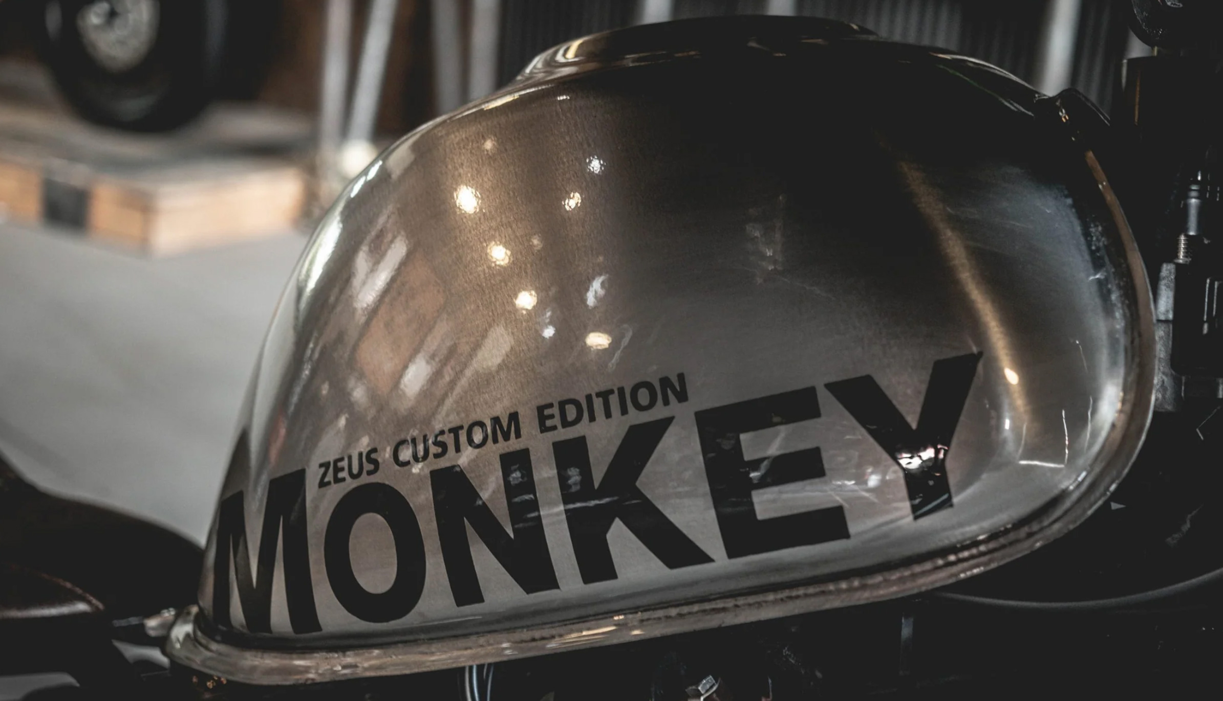 Honda Monkey 125 The Talos by Zeus Custom - Mini4temps.fr