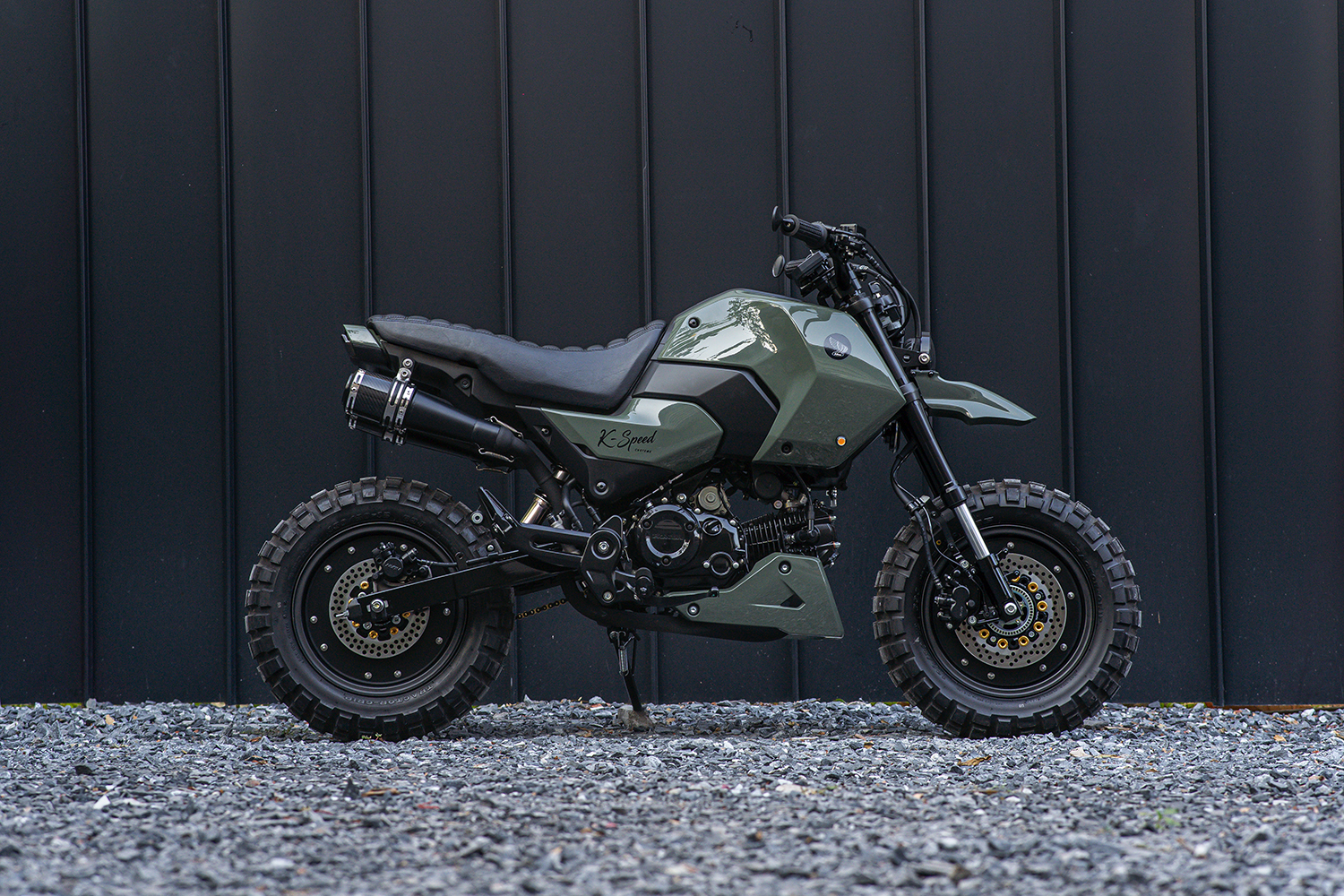 Honda MSX 125 GROM 125 Green Power by K-Speed - Mini4temps.fr