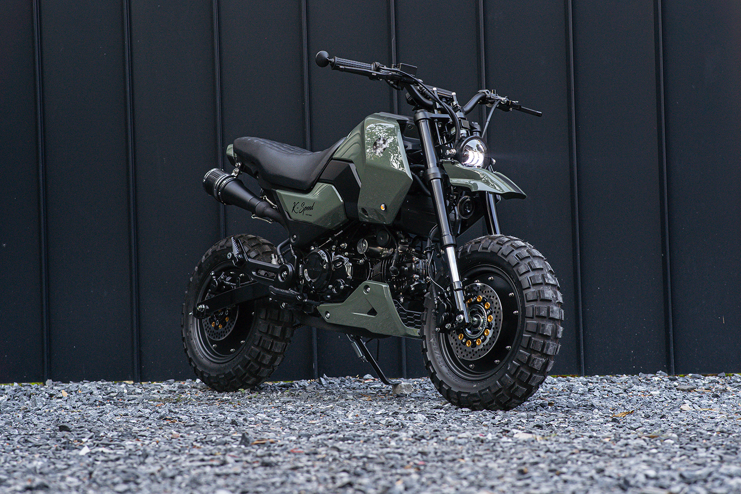 Honda MSX 125 GROM 125 Green Power by K-Speed - Mini4temps.fr