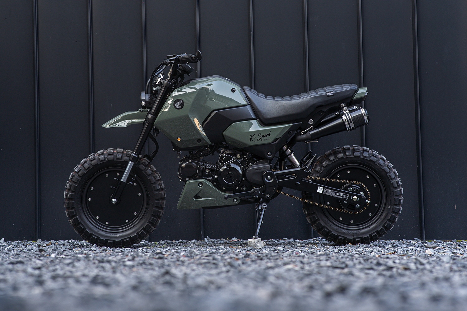 Honda MSX 125 GROM 125 Green Power by K-Speed - Mini4temps.fr