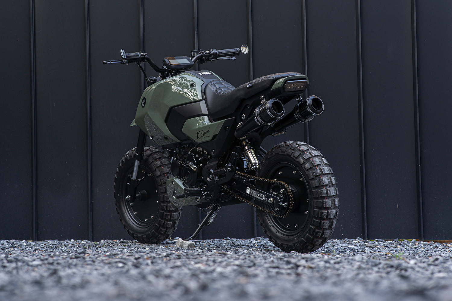 Honda MSX 125 GROM 125 Green Power by K-Speed - Mini4temps.fr