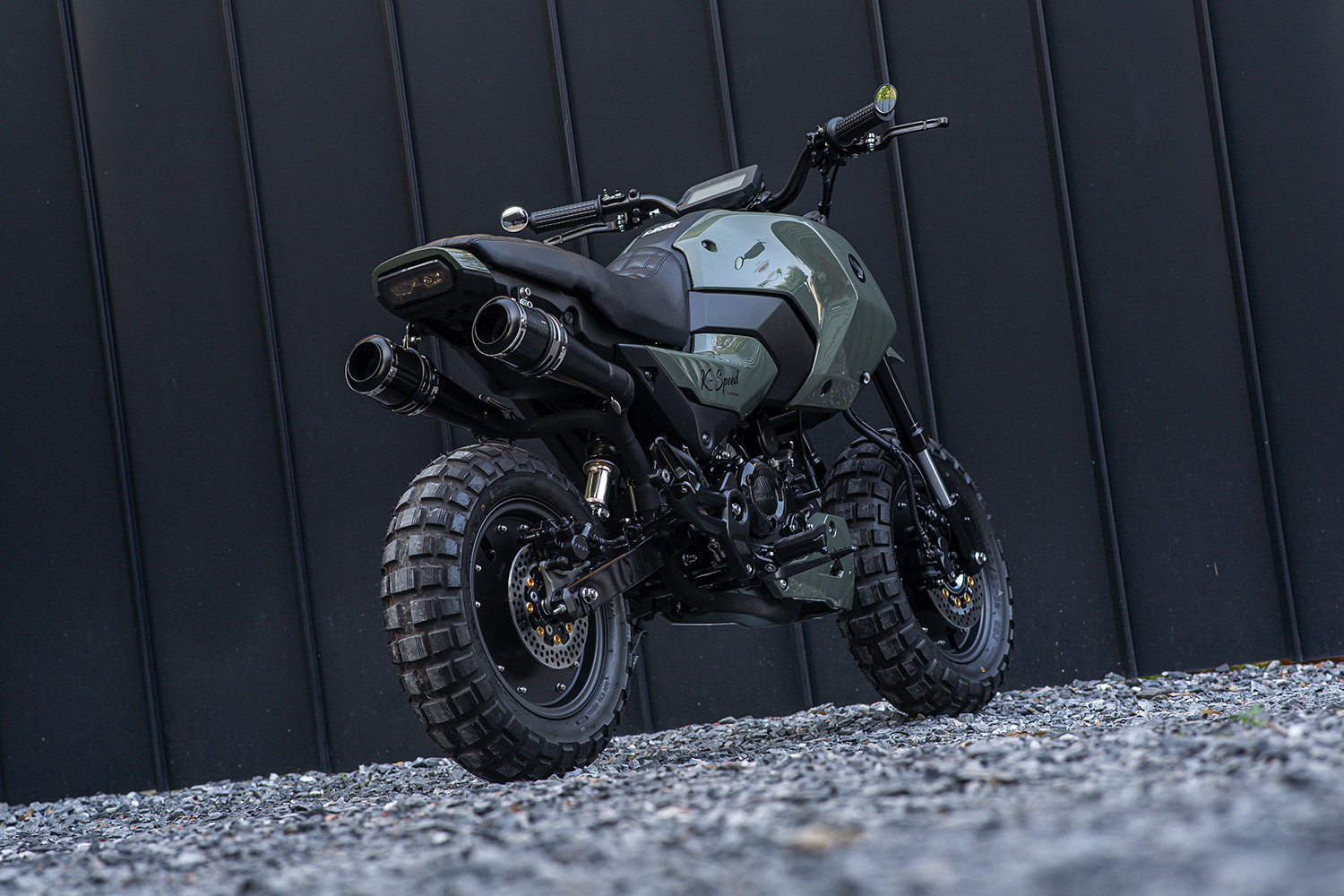 Honda MSX 125 GROM 125 Green Power by K-Speed - Mini4temps.fr