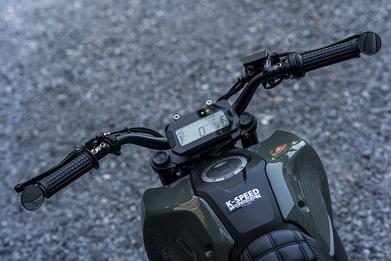 Honda MSX 125 GROM 125 Green Power by K-Speed - Mini4temps.fr