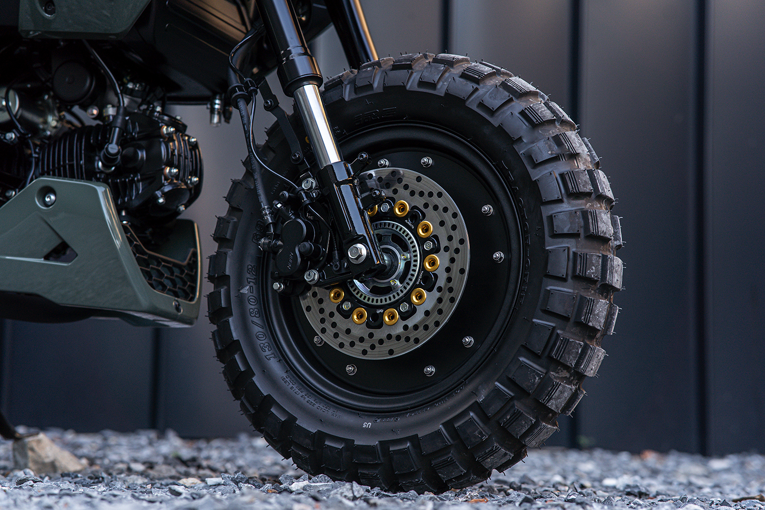 Honda MSX 125 GROM 125 Green Power by K-Speed - Mini4temps.fr