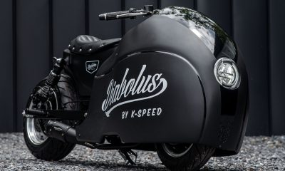 Honda Dax 125 2024 "Diabolus" by K-Speed - Mini4temps.fr