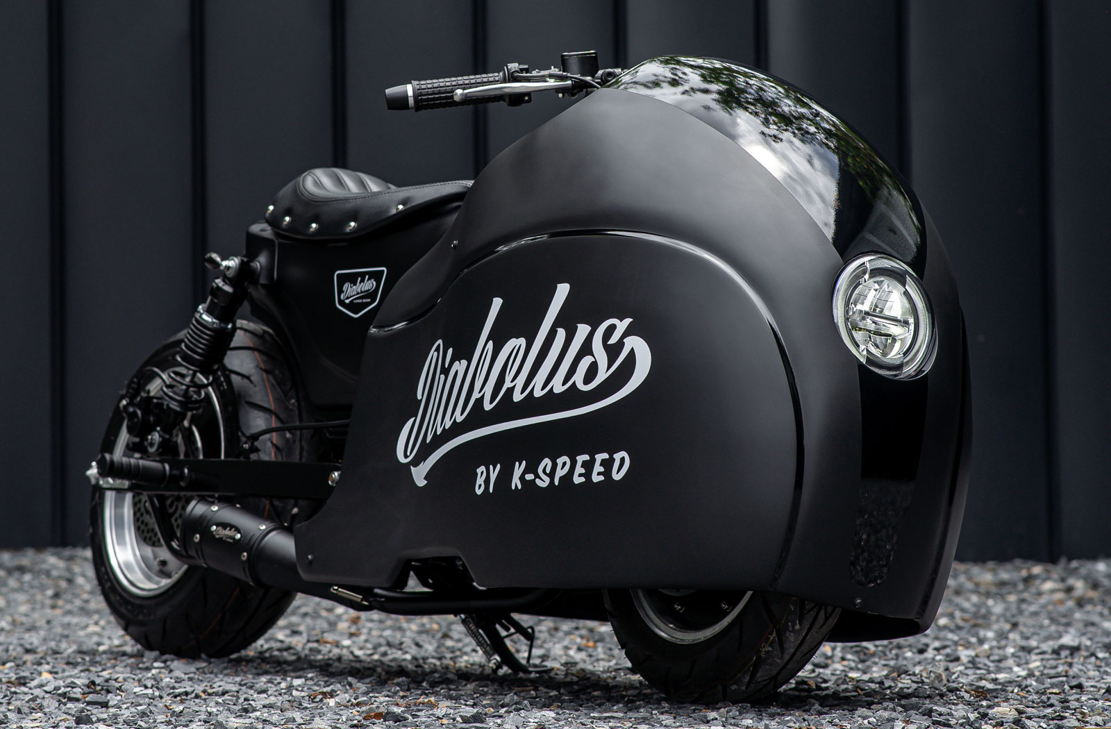 Honda Dax 125 2024 "Diabolus" by K-Speed - Mini4temps.fr