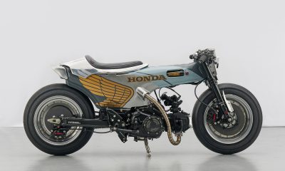 Le Honda ST125 Dax "N.J. Raptor" de Jzo Crafts - Mini4temps.fr