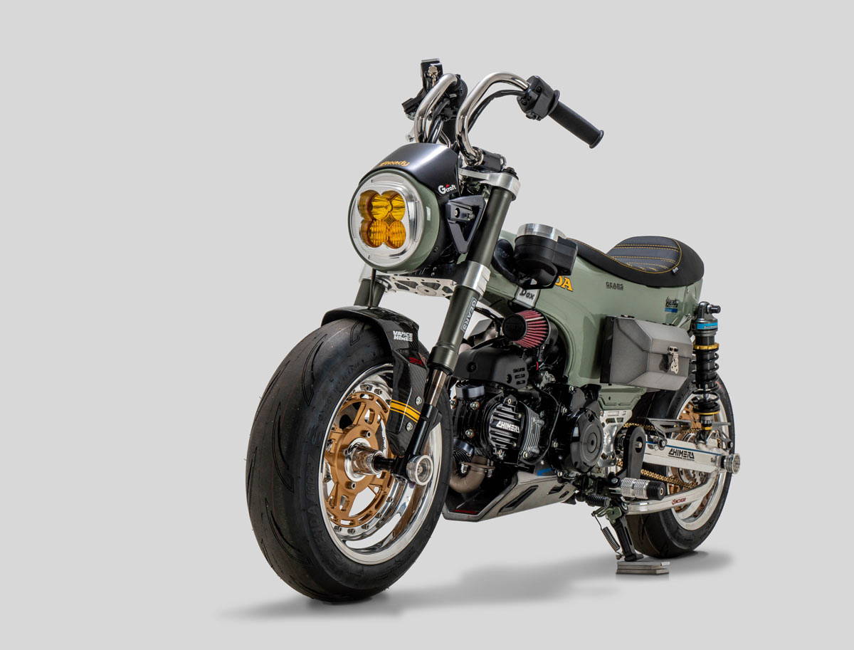 Honda Dax ST125 Ottodax by Steady Garage - Mini4temps.fr