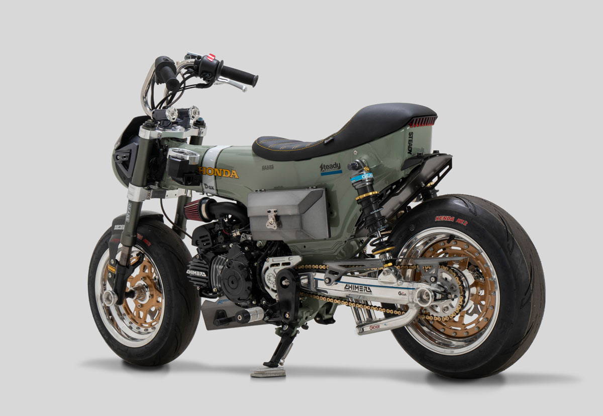 Honda Dax ST125 Ottodax by Steady Garage - Mini4temps.fr