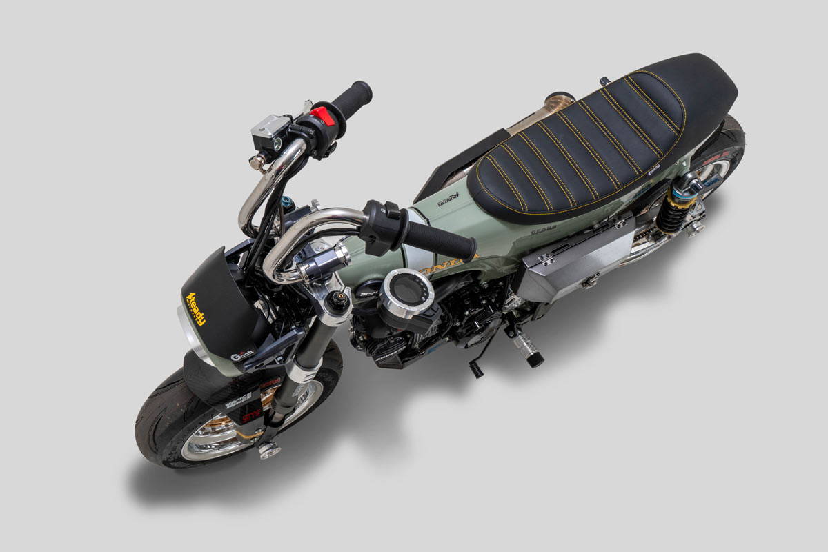 Honda Dax ST125 Ottodax by Steady Garage - Mini4temps.fr