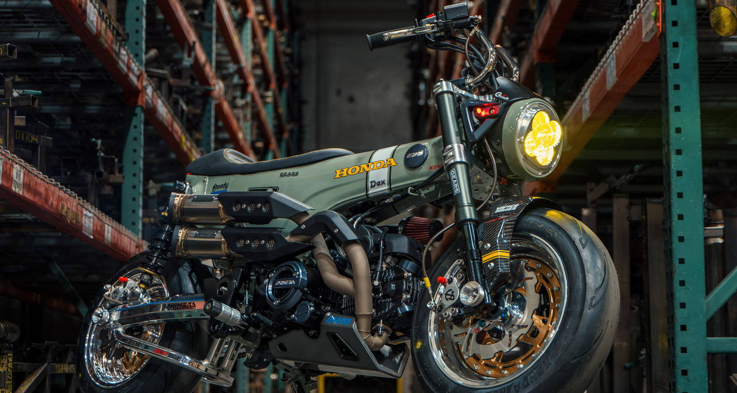 Honda Dax ST125 Ottodax by Steady Garage - Mini4temps.fr