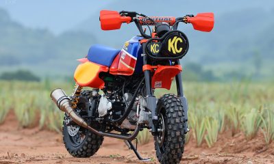 Le Honda Monkey Big Red d'Ek Chalermphol - Mini4temps.fr