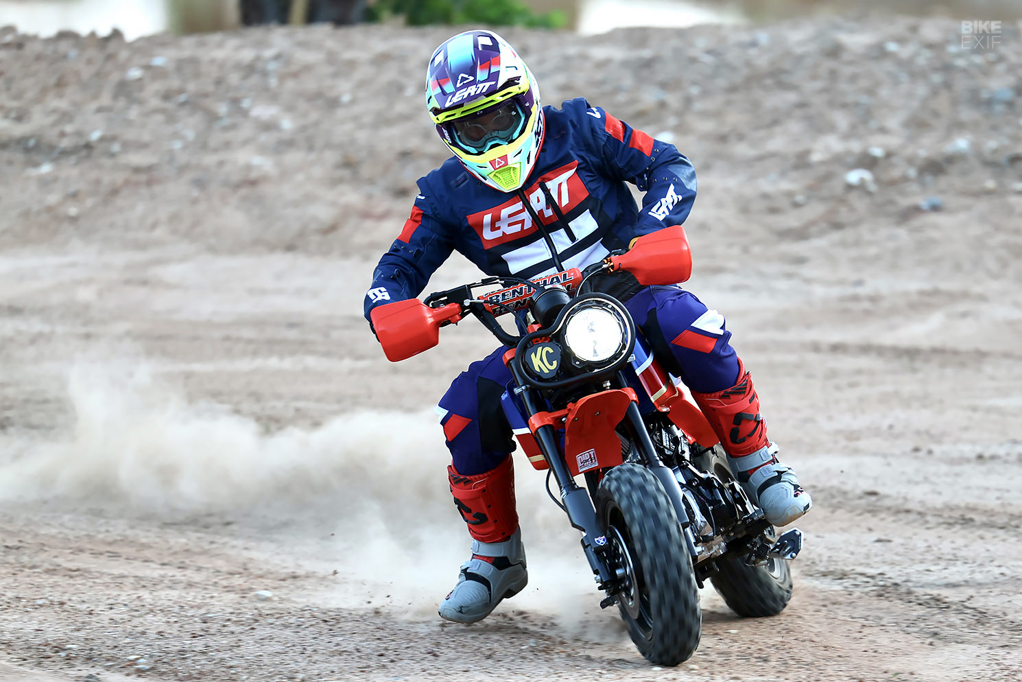 Le Honda Monkey Big Red d'Ek Chalermphol - Mini4temps.fr