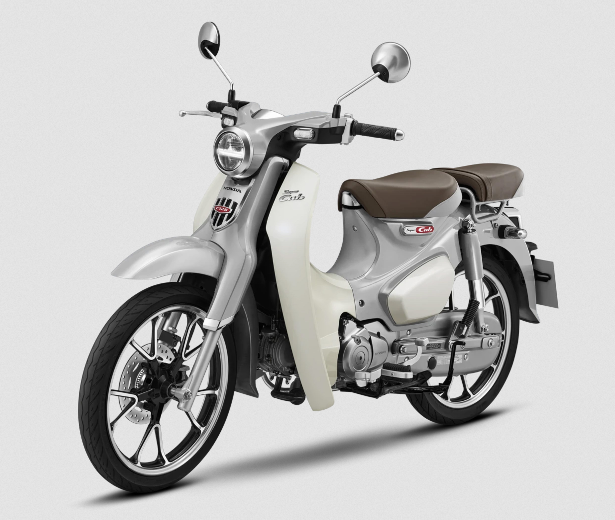 Honda Super Cub C125 2026 Premium Silver Metallic - Mini4temps.fr